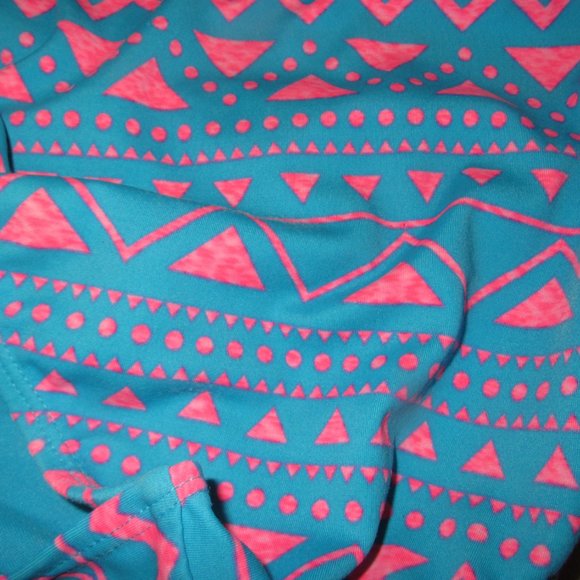 Blue & Pink 2 Pcs Justice Bikini Swimsuit Size 12 - Picture 6 of 7